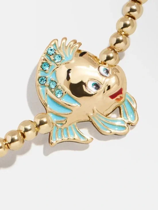 Baublebar Disney Little Mermaid Flounder Bracelet NWT - Picture 4 of 5